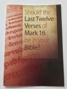 gospel of mark ending